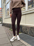 Signe Leggings, Brun