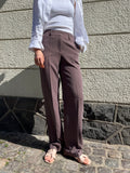 Celine Suit Pants, Lysebrun