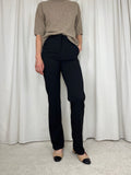 Highwaist Pants, Sort