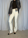 Flared Jeans, Creme