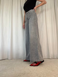 Wide Jeans, Lysegrå